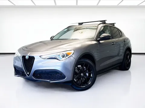 Gray 2021 Alfa Romeo Stelvio Sprint Nero Edizione w/Active Assist & 20 Wheels for sale in Montclair, CA