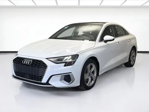 White 2022 Audi A3 FrontTrak for sale in Montclair, CA
