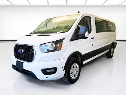 White 2024 Ford Transit-350 XLT 15 Passenger Van for sale in Montclair, CA