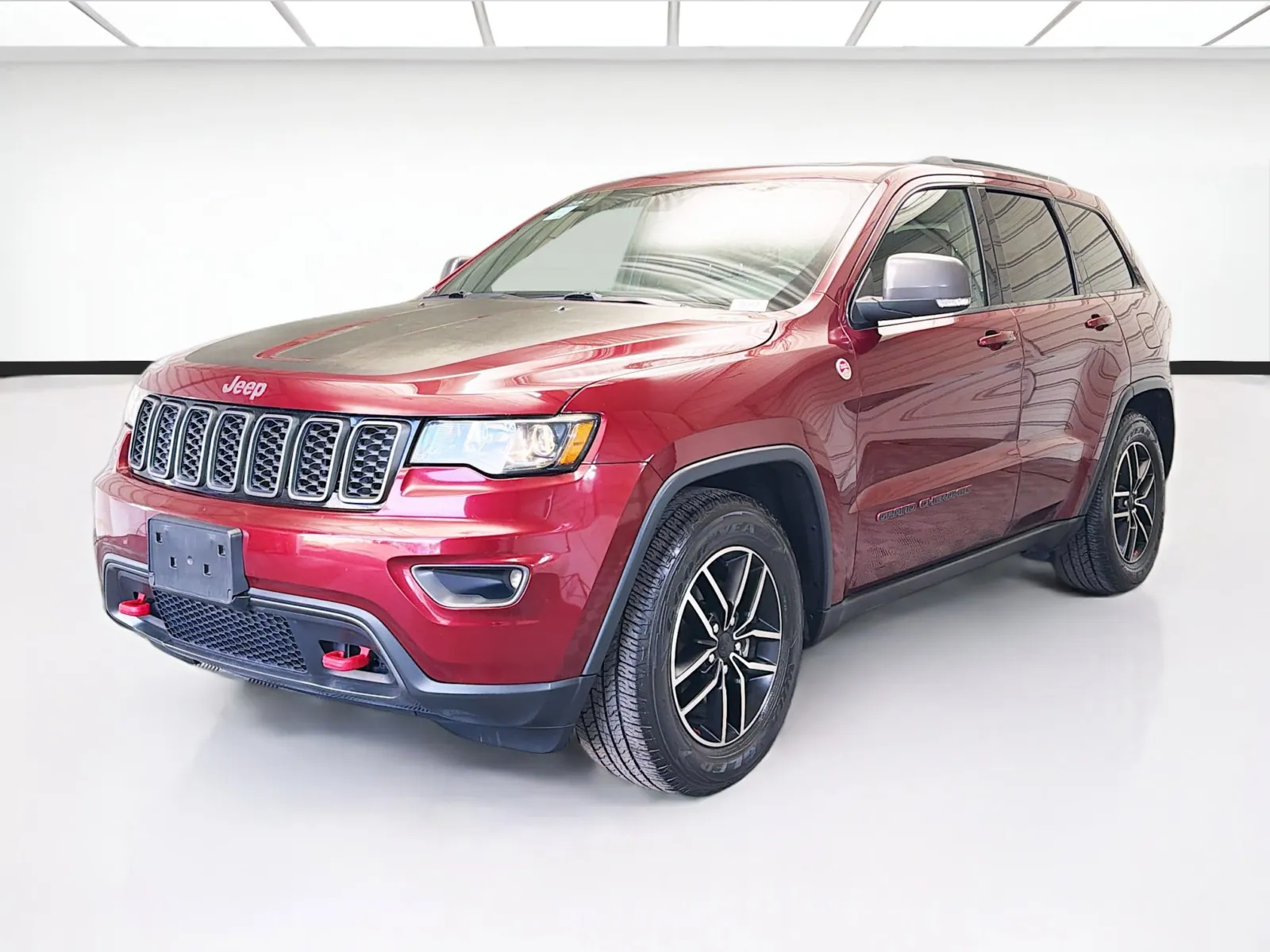 Red 2020 Jeep Grand Cherokee Trailhawk for sale in Montclair, CA