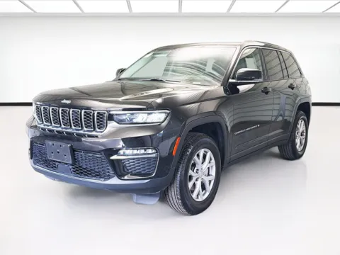 Black 2022 Jeep Grand Cherokee Limited for sale in Montclair, CA