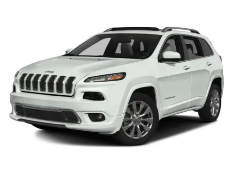 Silver 2017 Jeep Cherokee Overland for sale in Montclair, CA