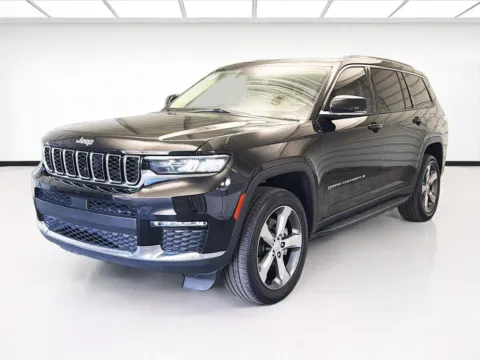 Black 2022 Jeep Grand Cherokee L Limited for sale in Montclair, CA