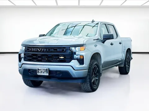 Gray 2024 Chevrolet Silverado 1500 Custom for sale in Bellflower, CA