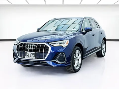 Blue 2021 Audi Q3 Premium Plus S Line quattro for sale in Bellflower, CA
