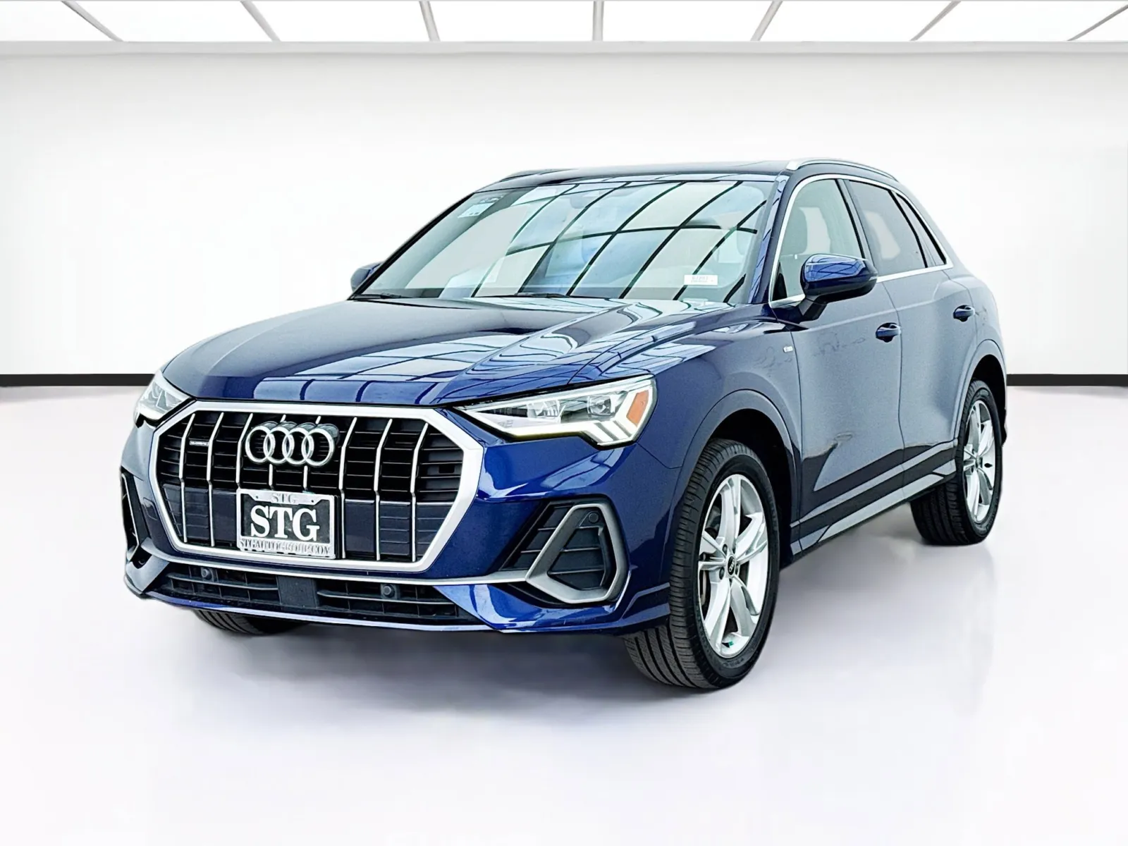 Blue 2021 Audi Q3 Premium Plus S Line quattro for sale in Bellflower, CA
