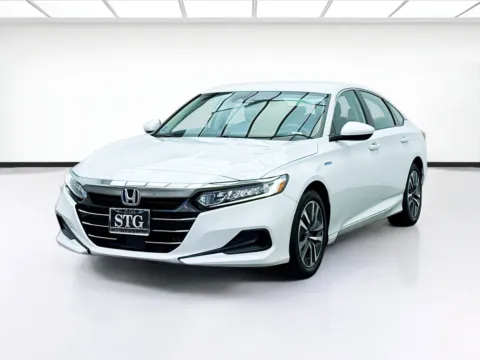White 2021 Honda Accord Hybrid for sale in Bellflower, CA
