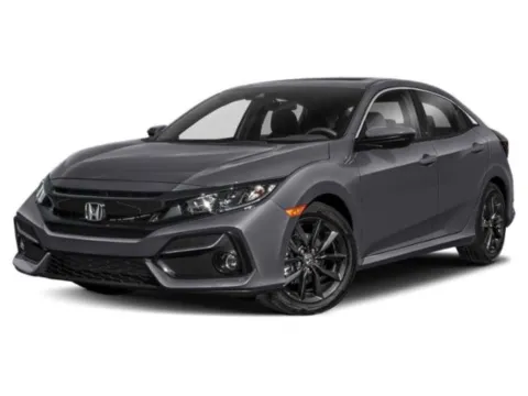 Black 2020 Honda Civic Hatchback EX for sale in Bellflower, CA