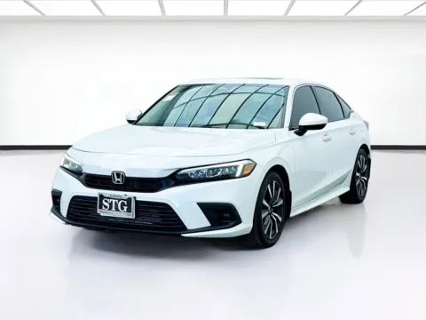 White 2024 Honda Civic Sedan EX for sale in Bellflower, CA