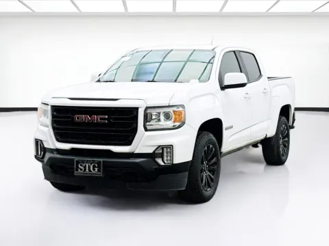 White 2022 GMC Canyon Elevation for sale in Bellflower, CA
