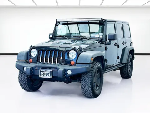 Black 2012 Jeep Wrangler Unlimited Unlimited Rubicon for sale in Bellflower, CA