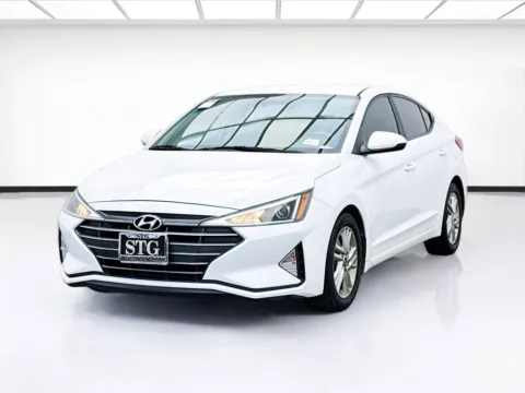 White 2019 Hyundai Elantra SEL for sale in Bellflower, CA