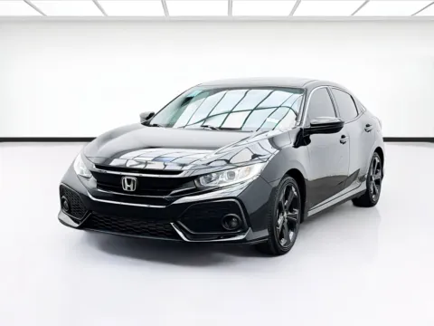 Black 2019 Honda Civic Hatchback EX for sale in Bellflower, CA