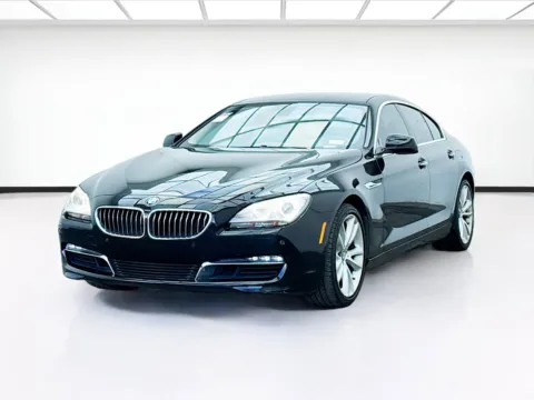 Black 2014 BMW 6 Series 640i Gran Coupe for sale in Bellflower, CA