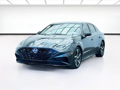 Gray 2021 Hyundai Sonata SEL Plus for sale in Bellflower, CA