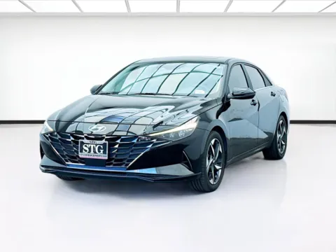 Black 2023 Hyundai Elantra Hybrid Limited for sale in Bellflower, CA