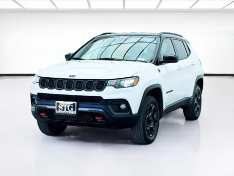 White 2024 Jeep Compass Trailhawk for sale in Bellflower, CA
