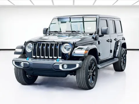 Black 2023 Jeep Wrangler 4xe Sahara 4xe for sale in Bellflower, CA