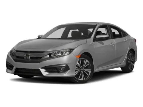 White 2017 Honda Civic Sedan EX-T for sale in Bellflower, CA