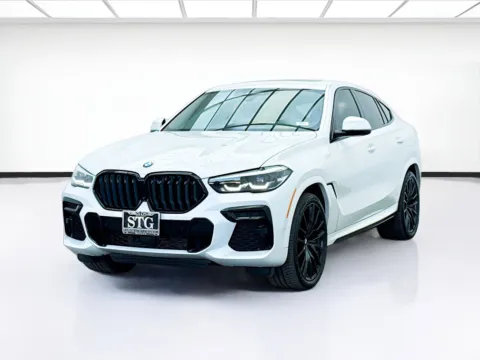 White 2022 BMW X6 xDrive40i for sale in Bellflower, CA