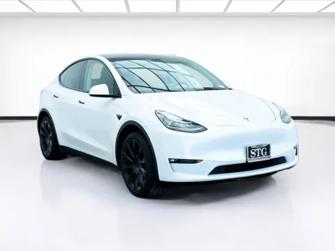 Another view of 2021 Tesla Model Y Standard Range for sale in Bellflower, CA at STG Bellflower