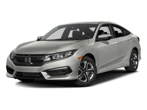 Red 2016 Honda Civic Sedan LX for sale in Bellflower, CA