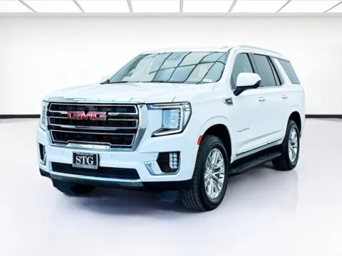 White 2023 GMC Yukon SLT for sale in Bellflower, CA