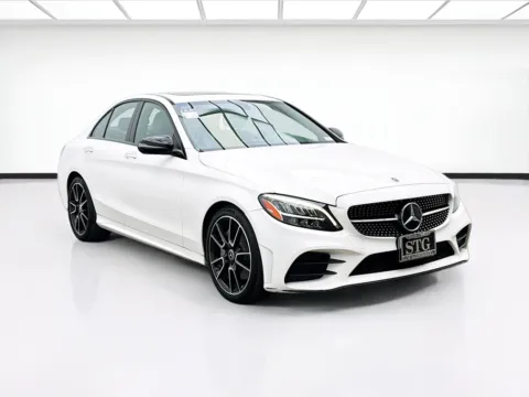 Another view of 2020 Mercedes-Benz C-Class C 300 AMG LINE NIGHT PACKAGE for sale in Bellflower, CA at STG Bellflower