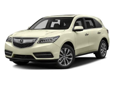 White 2016 Acura MDX 3.5L for sale in Bellflower, CA