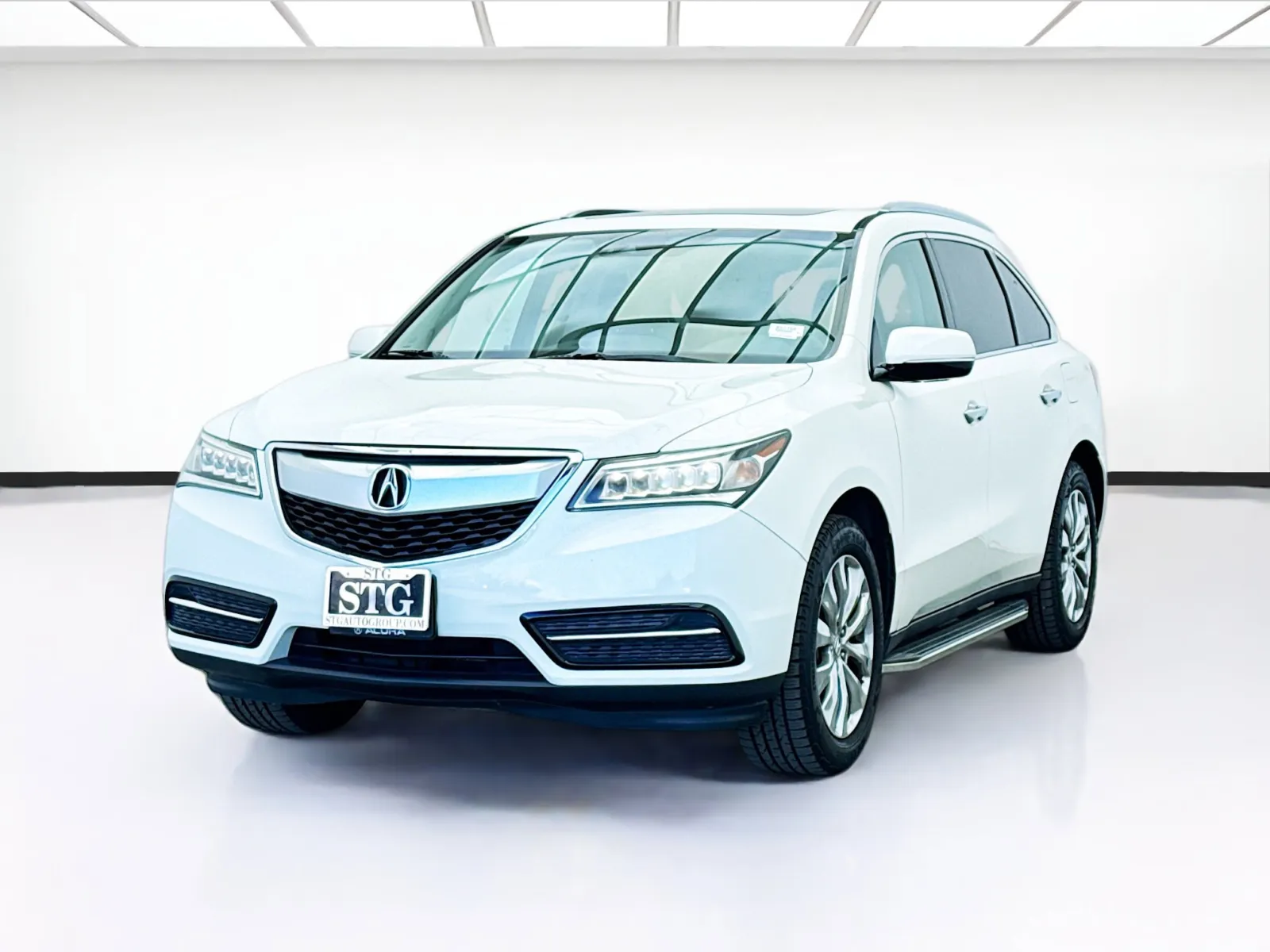 White 2016 Acura MDX 3.5L for sale in Bellflower, CA
