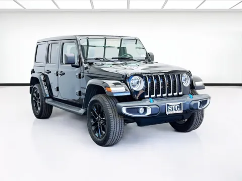 Another view of 2022 Jeep Wrangler 4xe Unlimited Sahara 4xe for sale in Bellflower, CA at STG Bellflower
