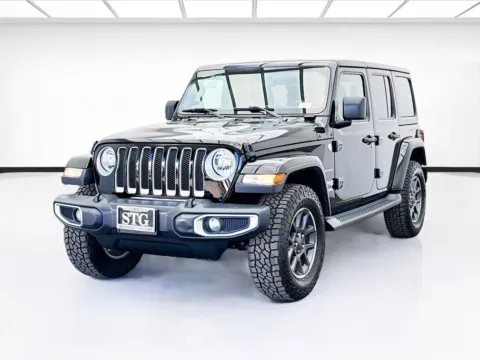 Black 2018 Jeep Wrangler Unlimited Unlimited Sahara for sale in Bellflower, CA