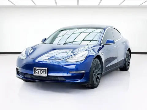 Blue 2019 Tesla Model 3 Long Range for sale in Bellflower, CA