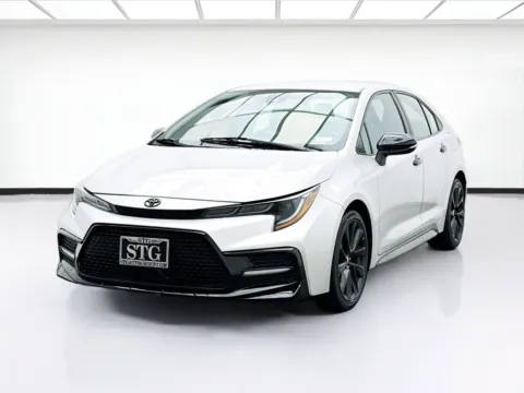 Silver 2022 Toyota Corolla SE Nightshade for sale in Bellflower, CA