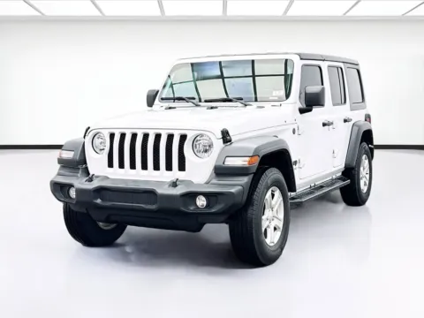 White 2022 Jeep Wrangler Unlimited Sport S for sale in Bellflower, CA