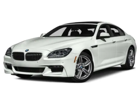 White 2015 BMW 6 Series 640i Gran Coupe for sale in Bellflower, CA