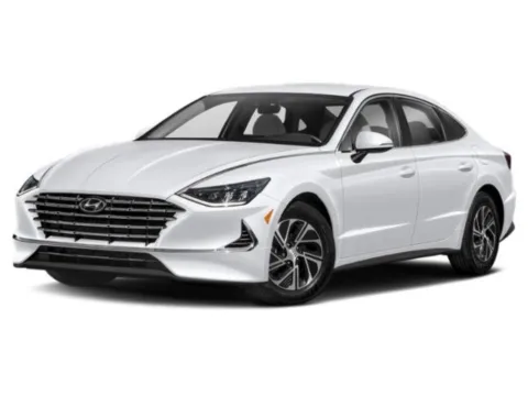 Gray 2021 Hyundai Sonata Hybrid Blue for sale in Bellflower, CA