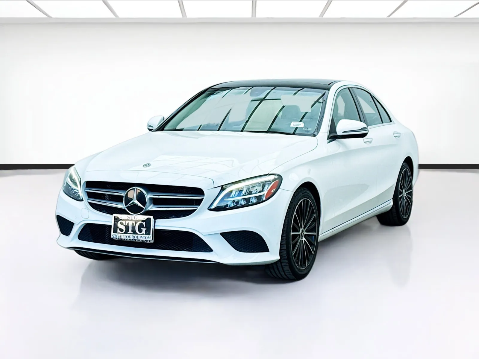 White 2021 Mercedes-Benz C-Class C 300 for sale in Bellflower, CA