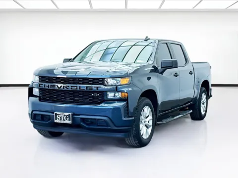 Gray 2022 Chevrolet Silverado 1500 LTD Custom for sale in Bellflower, CA