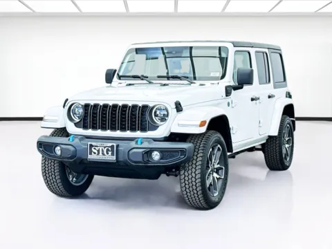 White 2024 Jeep Wrangler 4xe Sport S 4xe for sale in Bellflower, CA