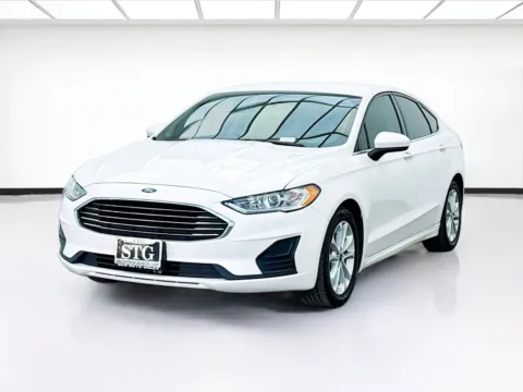 White 2020 Ford Fusion Hybrid SE for sale in Bellflower, CA