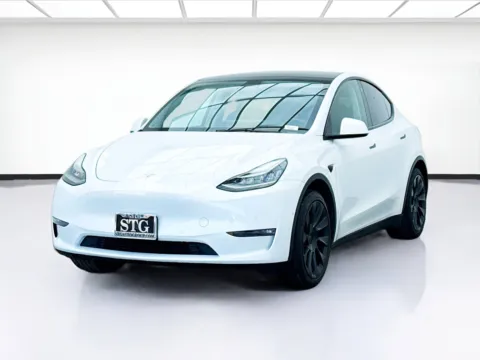 White 2021 Tesla Model Y Standard Range for sale in Bellflower, CA