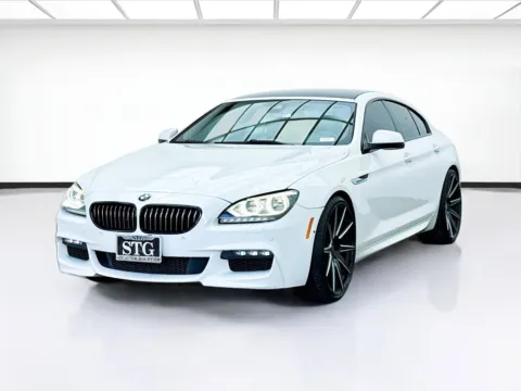 White 2015 BMW 6 Series 640i Gran Coupe for sale in Bellflower, CA