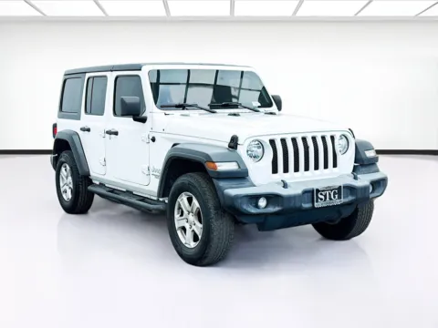Another view of 2020 Jeep Wrangler Unlimited Unlimited Sport S for sale in Bellflower, CA at STG Bellflower