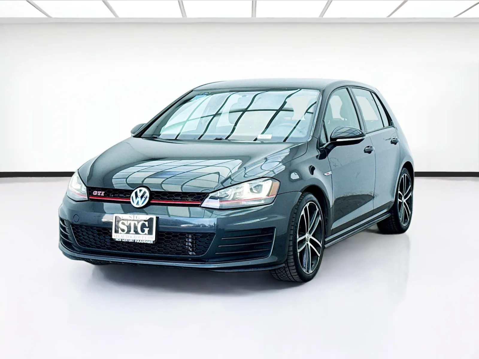 Gray 2017 Volkswagen Golf GTI Sport for sale in Bellflower, CA