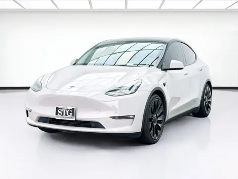 White 2023 Tesla Model Y Performance for sale in Bellflower, CA