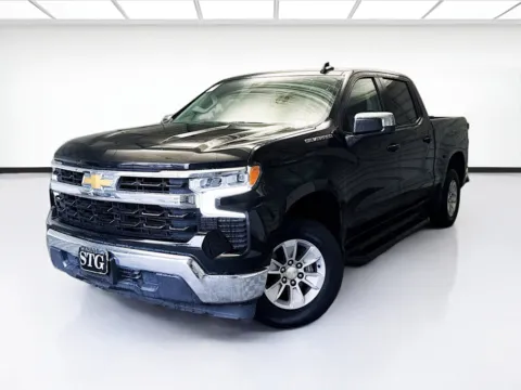 Black 2022 Chevrolet Silverado 1500 LT for sale in Bellflower, CA