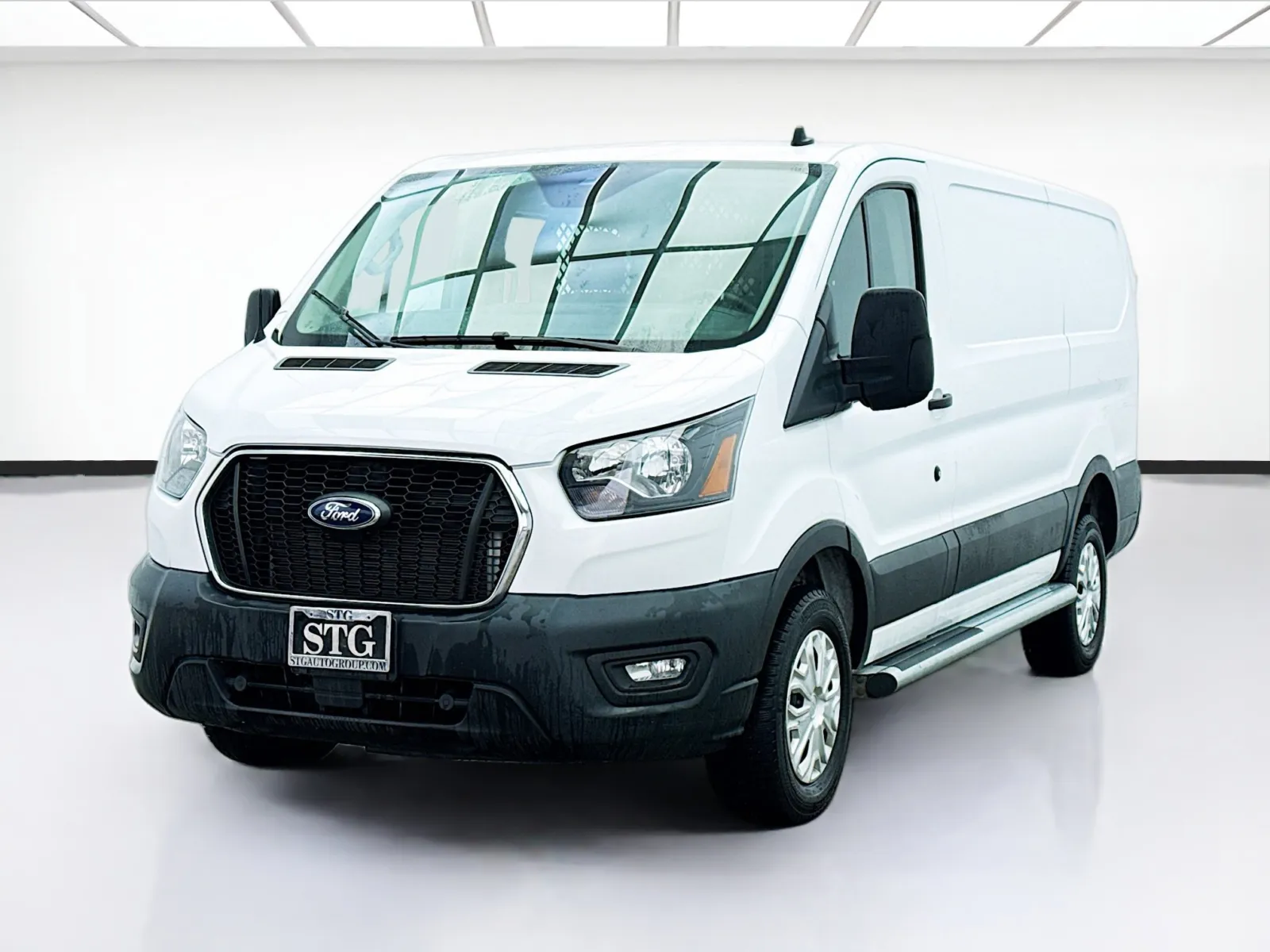 White 2024 Ford Transit Cargo Van EXTERIOR UPGRADE for sale in Bellflower, CA