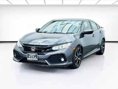 Gray 2019 Honda Civic Si Sedan Si for sale in Bellflower, CA