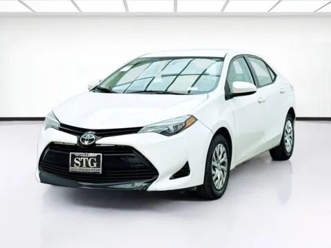 White 2017 Toyota Corolla LE for sale in Bellflower, CA